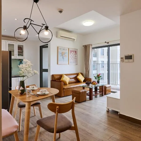 Masteri Thao Dien Luxury Home 5mins to metro, hotel em Ho Chi Minh