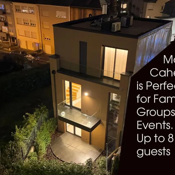 Marcel Cahen 5 Luxurious Home for Families Groups and Events, hotel v Lucembursku