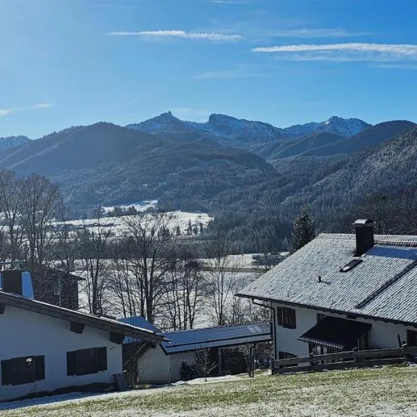 Oberland-Ferienwohnung Wurmansau Königscardmitglied bis zu 150 Attraktionen für Gäste kostenlos, hotel v destinaci Saulgrub