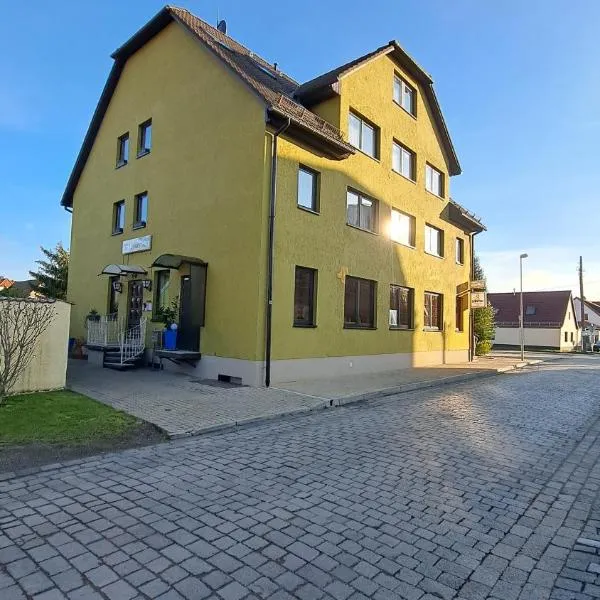 Hotel garni Pension Zur Lutherstadt, hotel v destinaci Lutherstadt Eisleben
