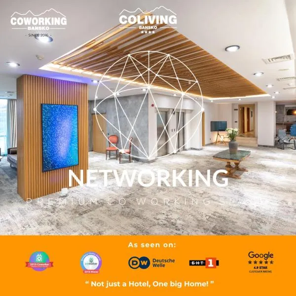The Social Hotel by Networking Premium, hotel v destinaci Bansko
