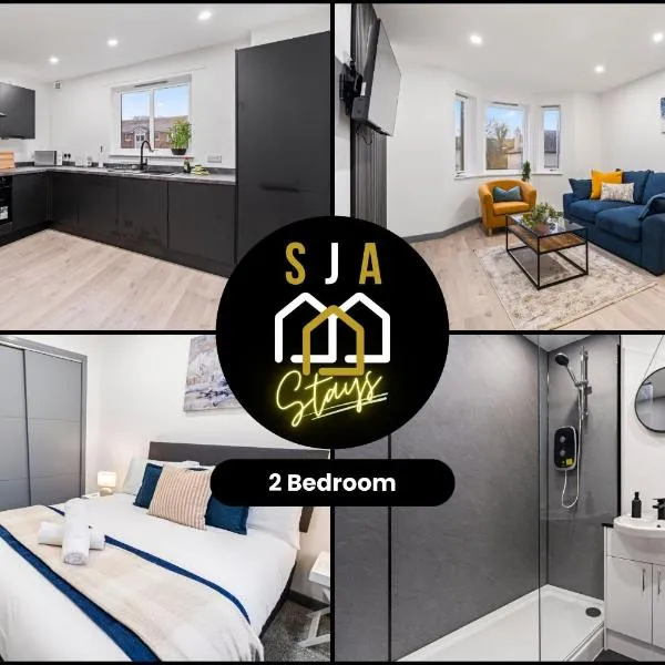 Seaforth Stay - SJA Stays - Modern 2 Bed Apartment, hotel di Aberdeen