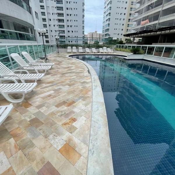 Apartamento completo no Centro- Mongaguá Pé na areia - Foto 4