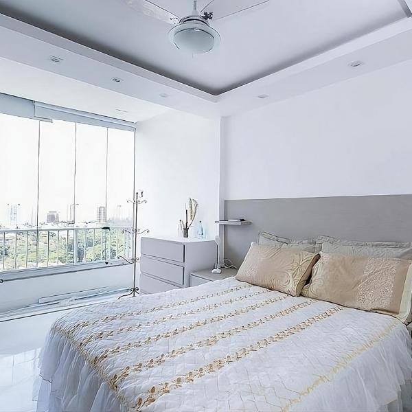 Rosa dos Ventos - Premium Luxo 5 Estrelas - Vista Mar - Barra da Tijuca - 2 Quartos, Cozinha equipada, Amplo e arejado, Ar cond, Estacionamento grátis, Restaurante no Local, Melhor localização da região, Vá a pé para Praia, Barra Shopping, Village Mall - Foto 2