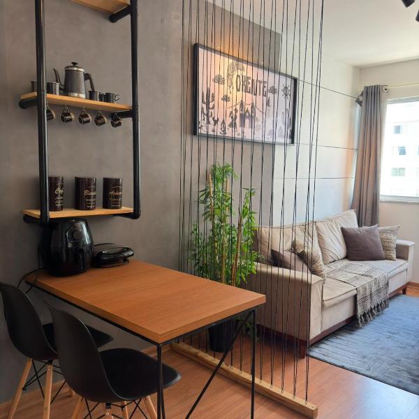 Apartamento completo 2 Quartos, Garagem, Piscina e Academia
