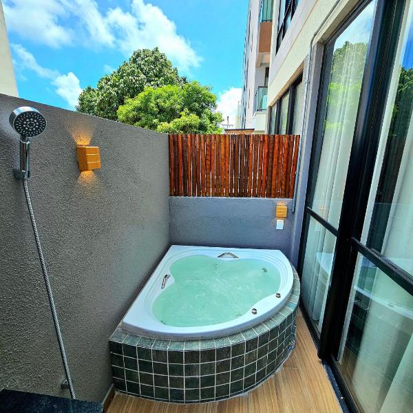 Incrível Porto City no centro de Porto de Galinhas com Piscina ou Hidro by HM - Foto 3