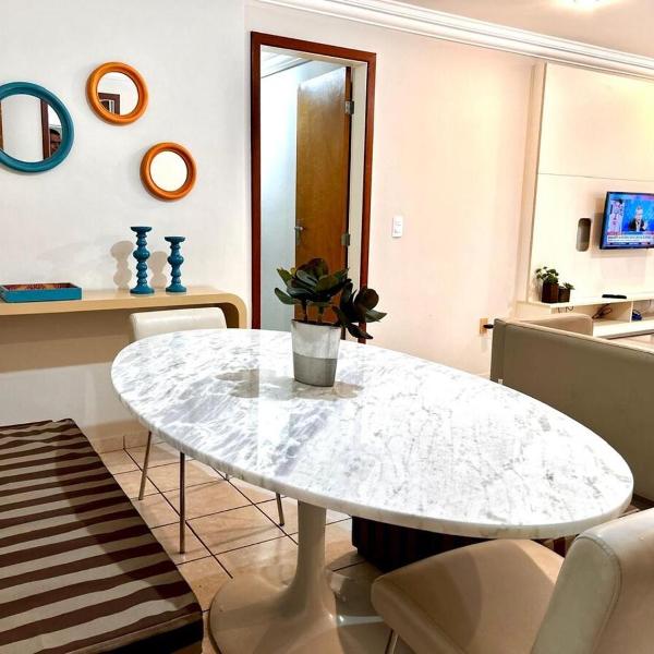 303 FRAM TOWER - incrível 3 qtos, pé na areia, edifício frente mar Praia Morro 2vg