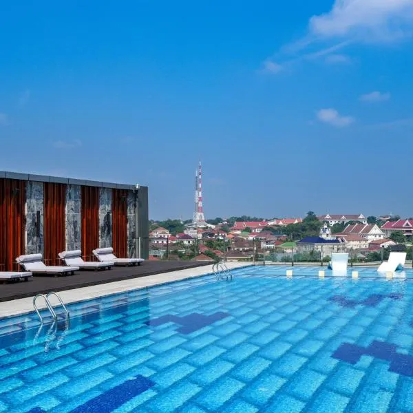 Latsavong Wanda Vista Vientiane、ビエンチャンのホテル