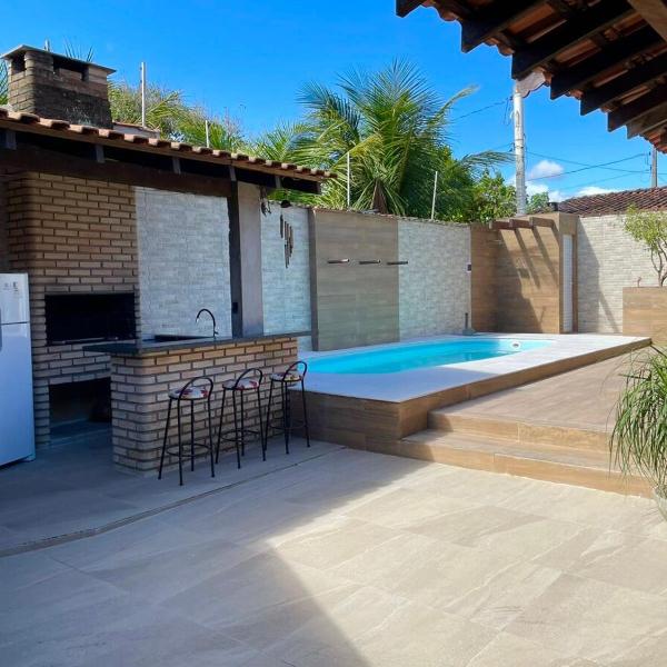 Itanhaém Casa na Praia , 80mts do mar , beira mar
