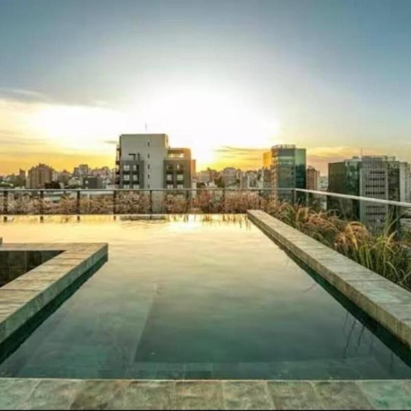 Studio GO24 POA - Moinhos - Rooftop with Pool - Foto 4