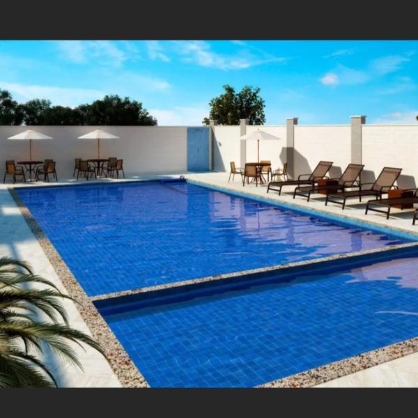 Apartamento com 3 quartos,piscinas de terça a quinta feira livre, garagem,portaria 24hrs