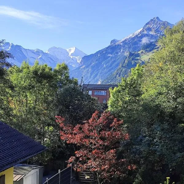 1,5 Zimmer Ferienwohnung Lindenmatte Frutigen Berner Oberland, ξενοδοχείο σε Frutigen