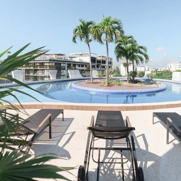 Spacious Condo 200m from Beach & 5th Ave, hotell i Playa del Carmen