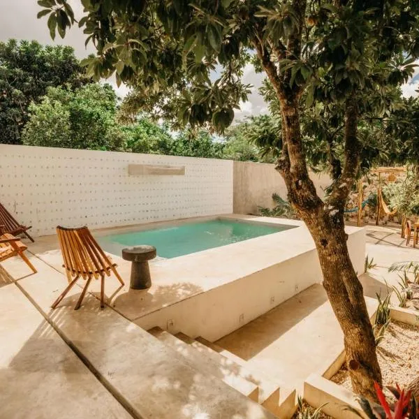 Wild Valladolid 3BR Oasis w Pool & Yoga Palapa, hotel a Valladolid