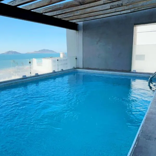 Paraíso Costero con Vista al Mar，馬薩特蘭的飯店