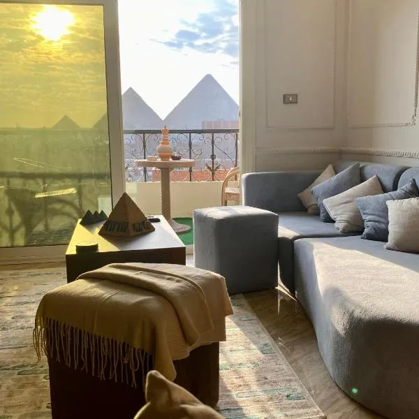 ZLATO Pyramids View Tours & Apartments, hotel v Káhiře