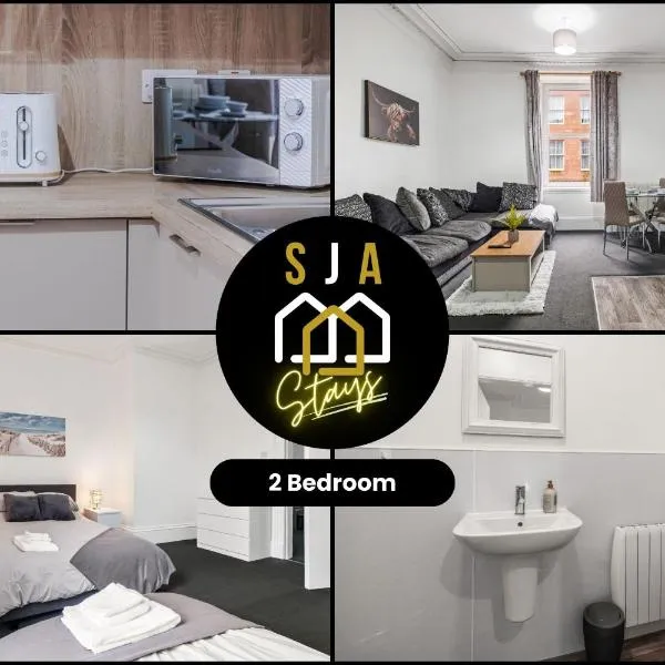 Peterhead Pad - SJA Stays - Modern 2 Bed Apartment, hotel v destinaci Peterhead
