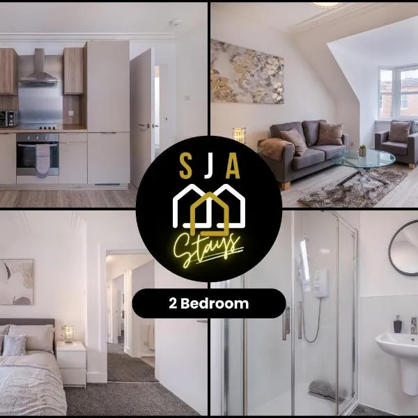 Peterhead Stay - SJA Stays - Modern 2 Bed Apartment, hotel v destinaci Peterhead