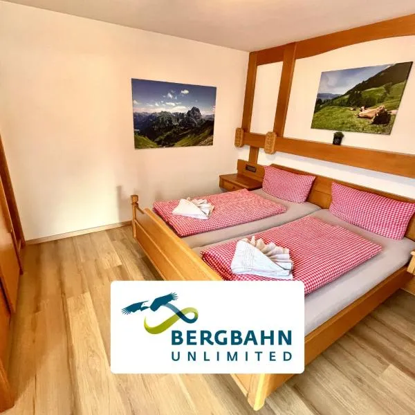 BERGFEX Gaisalphorn mit Sommer-Bergbahnticket, hôtel à Oberstdorf