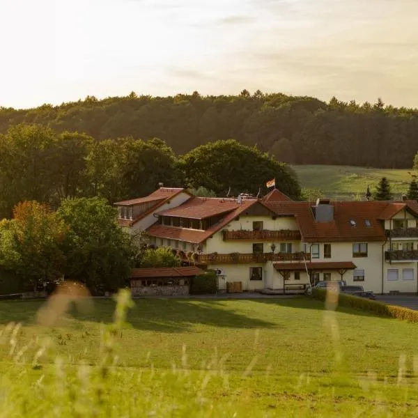 Landhotel Kuralpe Kreuzhof, hotel v destinaci Lautertal