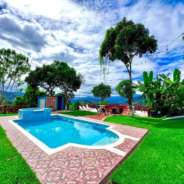 Villas la Montaña, hotel v destinaci Copan Ruinas