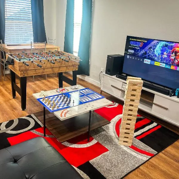 3BR Retreat Near Downtown - Airport - NRG Stadium, hotel v destinaci Houston