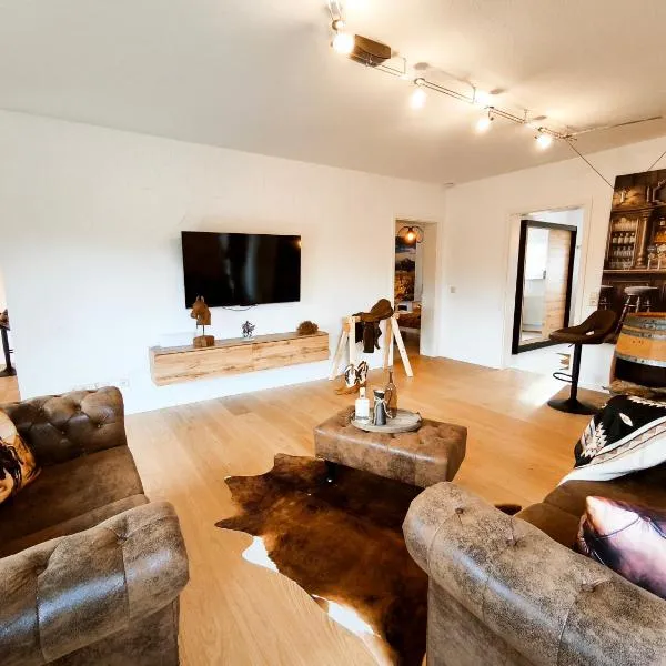 NEU - Wild Western Wohnung - 110 qm umgeben von Pferden am Fluss, hotel v destinaci Katzweiler