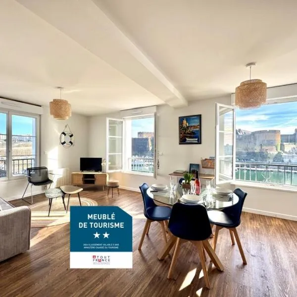 Vue mer imprenable - Proche rue de Siam, hotel v destinaci Brest