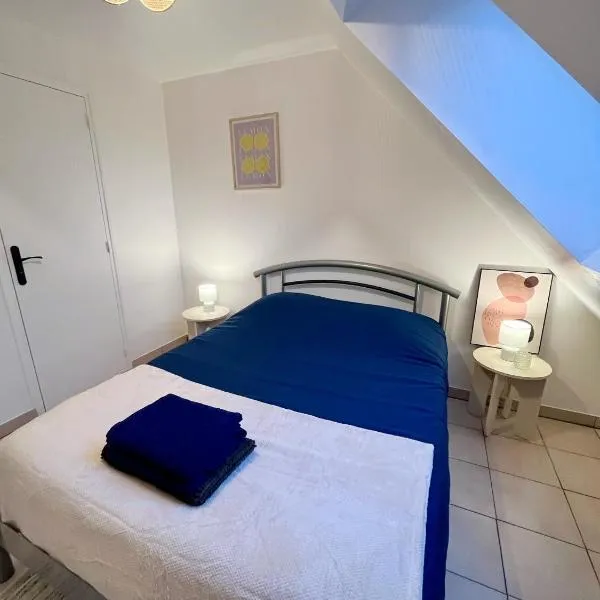 Les gîtes du Mesnil chambre standard – hotel w mieście Équemauville