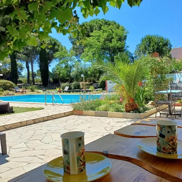 Bel Hotel Restaurant la Gentilhommière, hotel v destinaci Trèbes