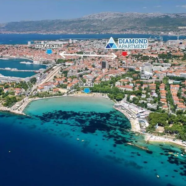 Diamond - 500 m from the centar, hotel in Split