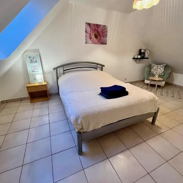Les gîtes du Mesnil chambre deluxe, hotel v destinácii Équemauville