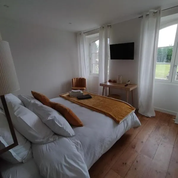 chambres d'hôtes numéro 1 Le Bedat côté jardin, hotel v destinaci Labatut
