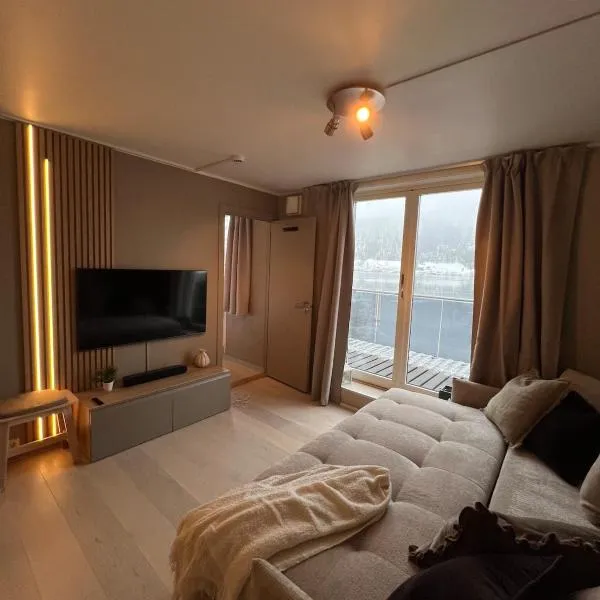 Voss Apartment in Oppheim Resort, pool and view, hotel v destinaci Vossevangen