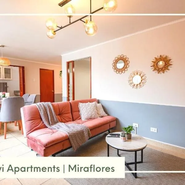 Vibrant Exclusive 1BR Apt in front of Casa Andina, hotel din Lima