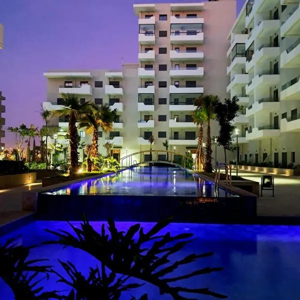 Zenata ocean park appartement、モハメディアのホテル