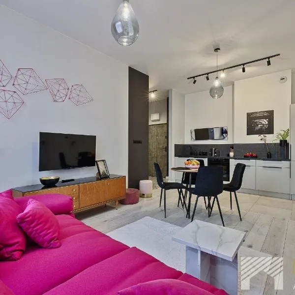 Kolorova Apart by LookAp - darmowy parking w centrum Łodzi!, hotel v Lodži