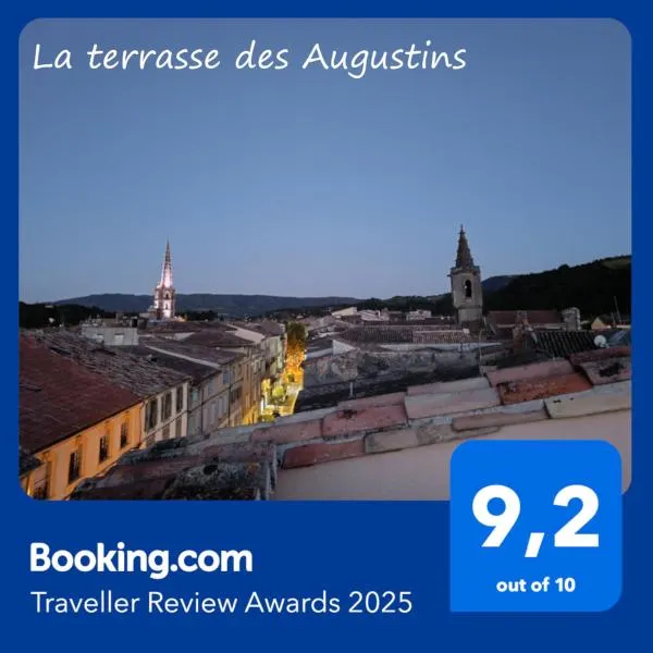 La terrasse des Augustins、リムーのホテル