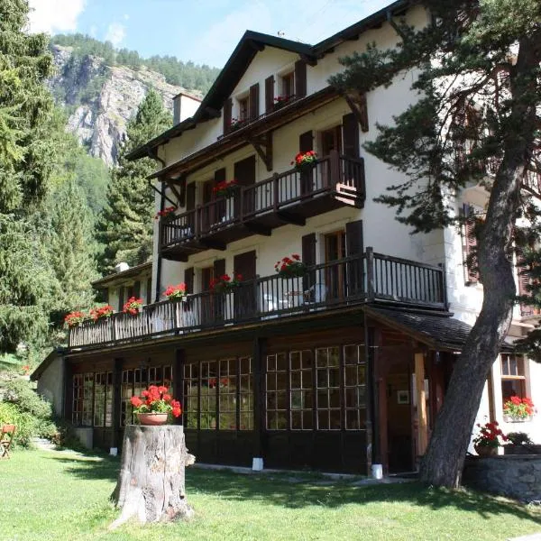 Hôtel Hermitage, hotel v destinaci Evolene