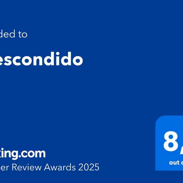 el escondido, hotel en Villa Cura Brochero