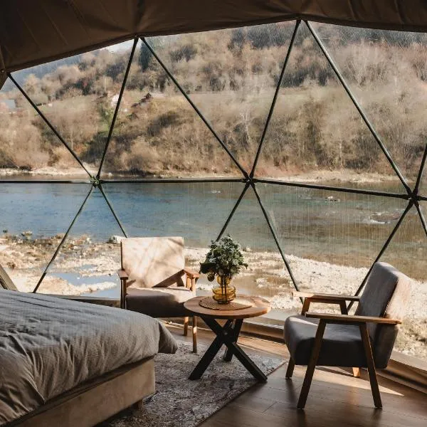 Glamping Drina Riverzone, hotel v destinaci Goražde