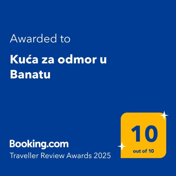 Kuća za odmor u Banatu, hotel v destinaci Debeljača