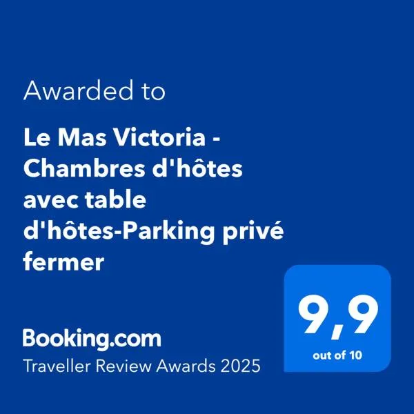 Le Mas Victoria - Chambres d'hôtes avec table d'hôtes-Parking privé ferme, hotel in Carcassonne