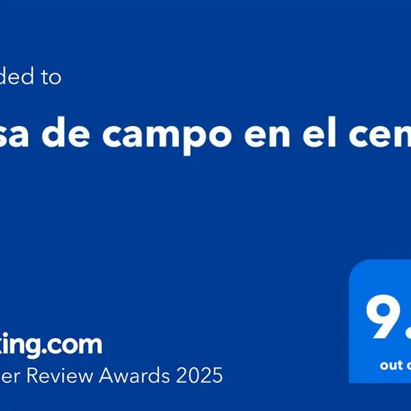 Casa de campo en el centro, hotel in Tequisquiapan