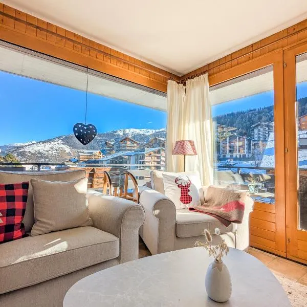 Center of Nendaz ! Apartment 2 rooms with balcony, מלון בננדה