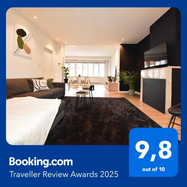 Cosy apartment Airport Brussels with terrace, hotel v destinaci Zaventem