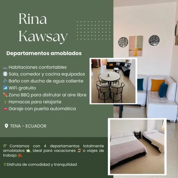 RinaKawsay - ViveViajando Apartamento amoblado en Tena, hotel v destinaci Tena