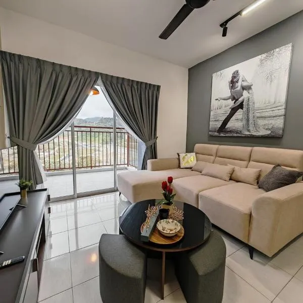ModernStyleW930WarmStay at Emerald Avenue Brinchang 3Room3Bath 2Parking, khách sạn ở Brinchang