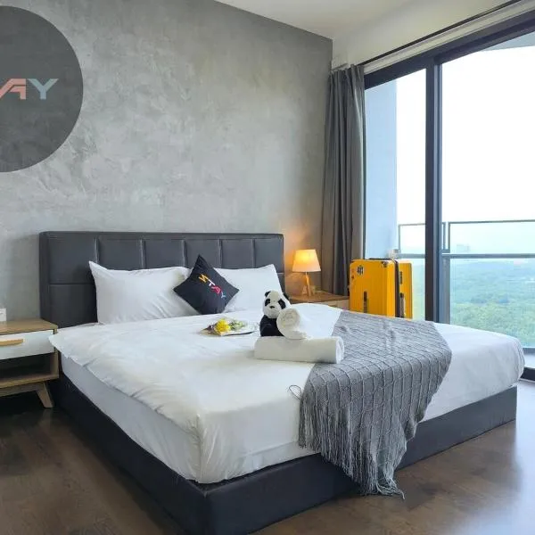 Almas Cozy Couple Escape Netflix 100mbps By STAY, hotel in Iskandar Puteri
