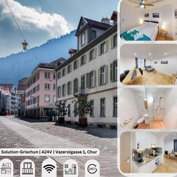 Zentral Altstadt Chur - Bahnhofsnah - Ferienwohnung - Bernina Express - Solution-Grischun, hotel v destinaci Chur